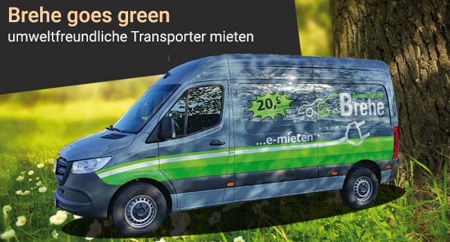 Umweltfreundliche Transporter bei Brehe mieten
