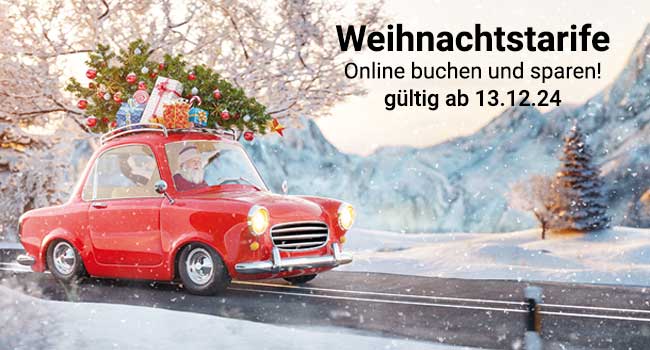 Autovermietung Weihnachtstarif 2024